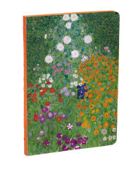 Title: teNeues - A5 Notebook: Flower Garden by Gustav Klimt, Paperback - 140 Lined Pages with Lay Flat Binding: Our A5 Size Standard Paperback Notebook, Author: teNeues