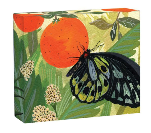 Butterflies QuickNotes: Our Standard Size Set of 20 Notecards in a box with Magnetic Closure