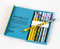Title: teNeues - 8-Pen Set: New York City, 8 Ballpoint Pens, Unique Paper Wrapped Barrel, Soft Touch, Sleek Case, 8-Pen Set: New York City: Set of 8 Ball Point Pens in a Slim Case