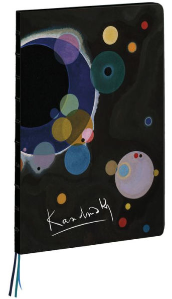 Several Circles, Vasily Kandinsky A4 Notebook: Large Format Hardcover A4 Style Notebook with Special Features