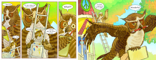 Owl's Fall Feast Fiasco