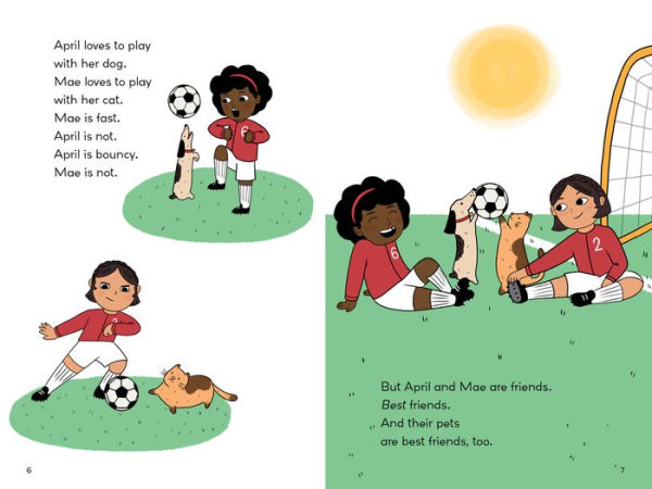 April & Mae and The Soccer Match: Tuesday Book