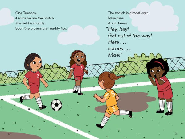 April & Mae and The Soccer Match: Tuesday Book
