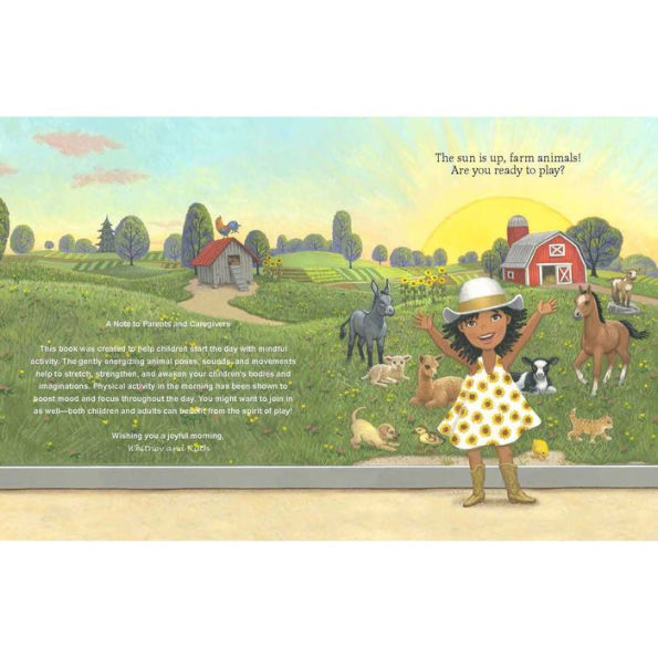 Good Morning, Farm Animals: An Active Play Storybook