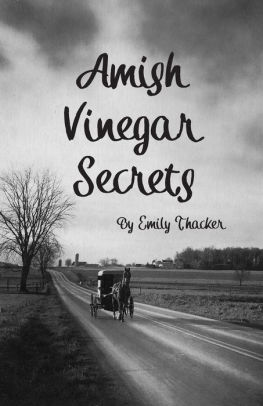 Amish Vinegar Secrets by Emily Thacker, Paperback