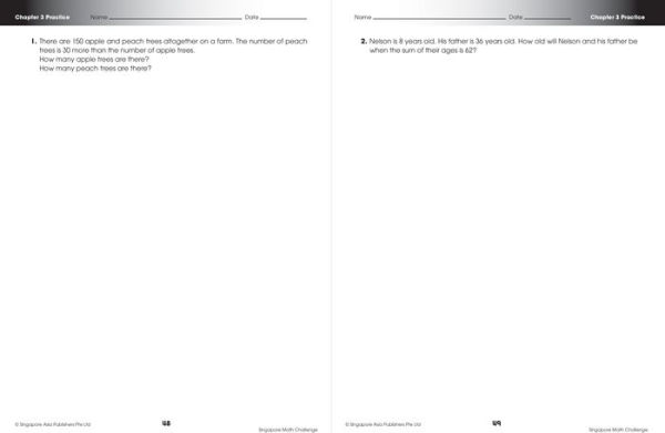 Singapore Math Challenge, Grades 3 - 5