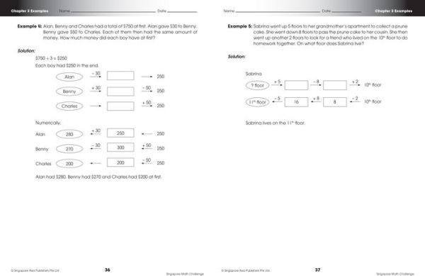 Singapore Math Challenge, Grades 4 - 6