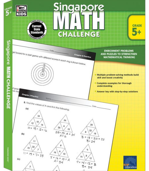 Singapore Math Challenge, Grades 5 - 8