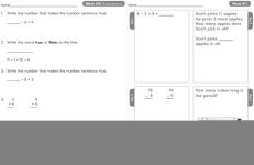 Alternative view 6 of Common Core Math 4 Today, Grade 1: Daily Skill Practice