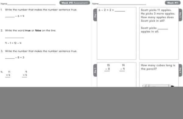 Common Core Math 4 Today, Grade 1: Daily Skill Practice