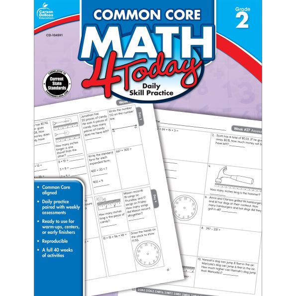 Common Core Math 4 Today