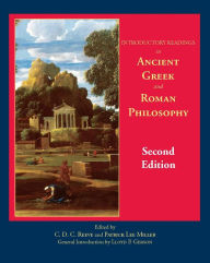 Title: Introductory Readings in Ancient Greek and Roman Philosophy, Author: Patrick Lee Miller
