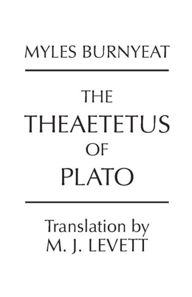 The Theaetetus of Plato