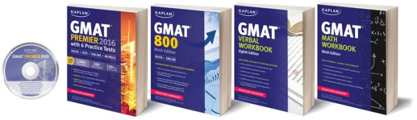 Kaplan GMAT Complete 2016: The Ultimate in Comprehensive Self-Study for GMAT: Book + Online + DVD + Mobile