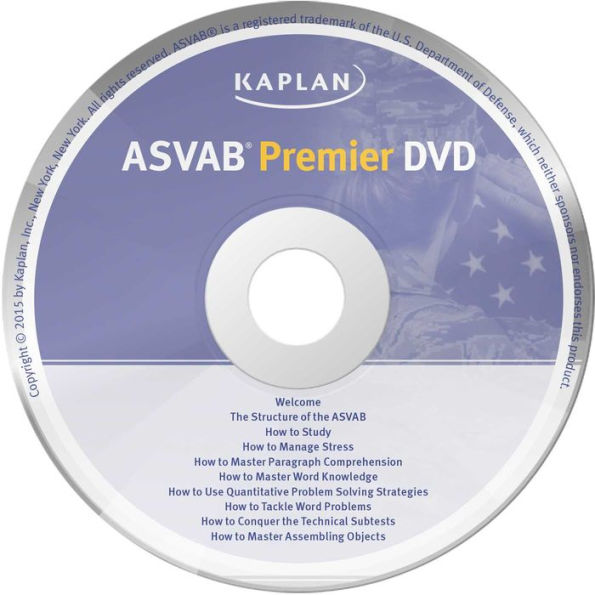Kaplan ASVAB Premier 2016 with 6 Practice Tests: Book + Online