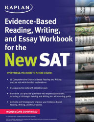 Free ebooks to download on my phone Kaplan Evidence-Based Reading, Writing, and Essay Workbook for the New SAT 9781625231574 by Kaplan MOBI FB2 (English Edition)