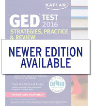 Google ebooks free download nook Kaplan GED Test 2016 Strategies, Practice, and Review: Online + Book in English  9781625233066