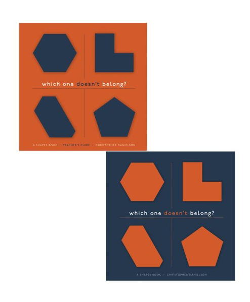 Which One Doesn't Belong?: A Shapes Book, Teacher's Guide with Student Book / Edition 1