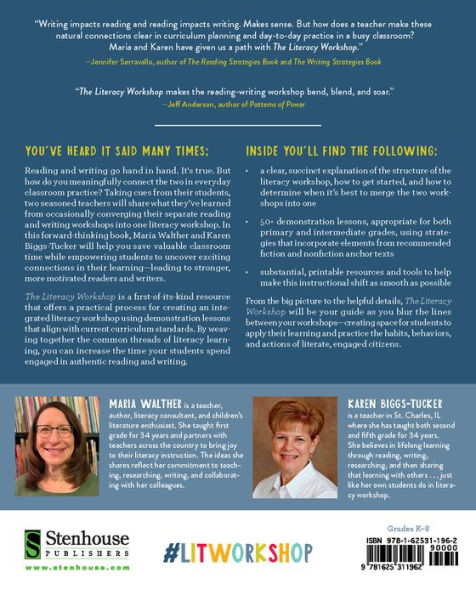 Literacy Workshop: Where Reading and Writing Converge