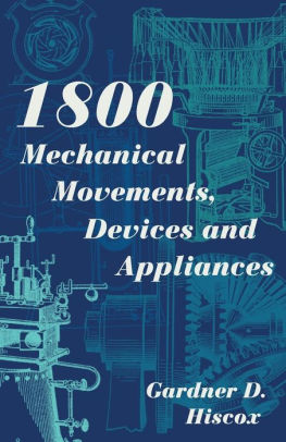1800 mechanical movements devices and appliances
