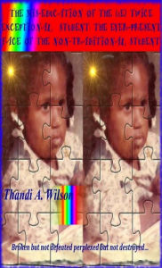 Title: The Mis-Education of the (2e) Twice Exceptional Student: The Ever-Present Face of the Non-Tradtional Student, Author: Thandi A. Wilson