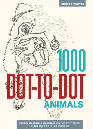 Title: 1000 Dot-to-Dot: Animals, Author: Thomas Pavitte