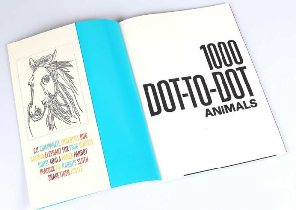 1000 Dot-to-Dot: Animals
