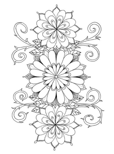 The Calm Adult Coloring Book: Lovely Images To Set Your