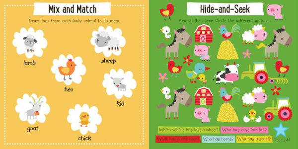 Super Sticker Activity: Farm