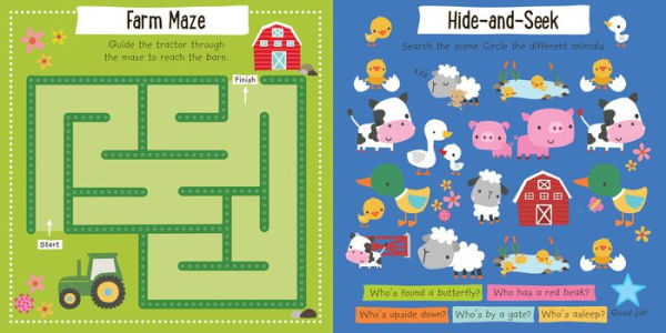 Super Sticker Activity: Farm