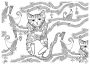 Alternative view 5 of Coloring in 3D Cats