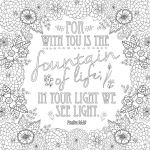 Alternative view 6 of Psalms to Color & Soothe the Soul