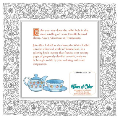 Color The Classics Alice In Wonderland A Curiouser Coloring Book By Jae Eun Lee Paperback Barnes Noble