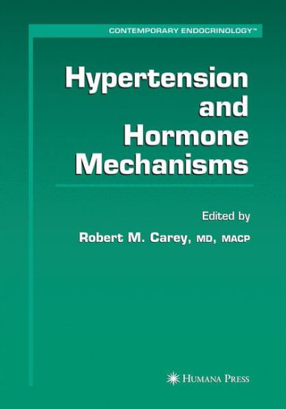 Hypertension and Hormone Mechanisms / Edition 1