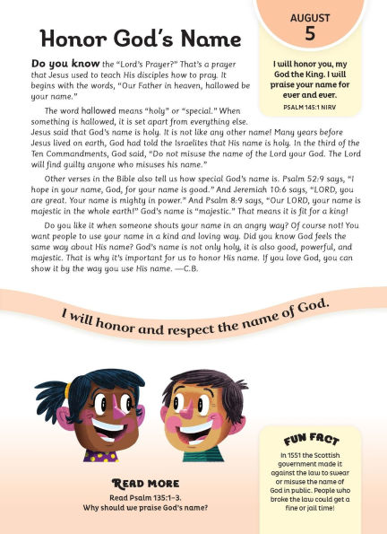 Our Daily Bread for Kids: 365 Meaningful Moments with God (A Devotional Bite-Size Devotions Children Ages 6-10)