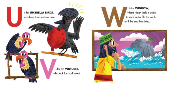 A Is for Ark: (A Bible-Based A-Z Rhyming Alphabet Board Book for Toddlers and Preschoolers Ages 1-3)