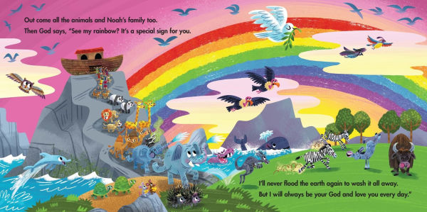 A Is for Ark: (A Bible-Based A-Z Rhyming Alphabet Board Book for Toddlers and Preschoolers Ages 1-3)