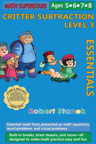 Title: Math Superstars Subtraction Level 3, Library Hardcover Edition: Essential Math Facts for Ages 5 - 8, Author: Robert Stanek