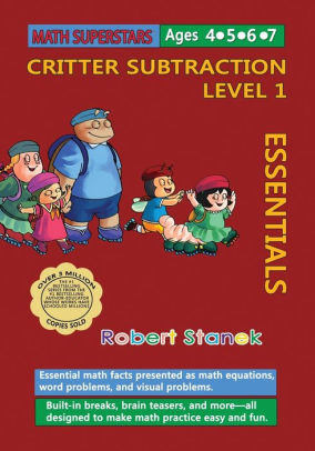 Math Superstars Subtraction Level 1: Essential Math Facts for Ages 4