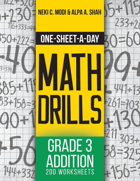 One-Sheet-A-Day Math Drills: Grade Addition