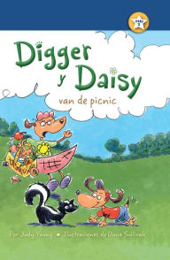 Title: Digger y Daisy van de picnic (Digger and Daisy Go on a Picnic), Author: Judy Young