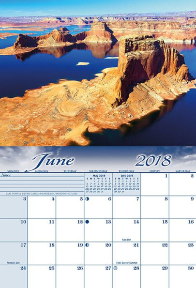 2018 LAKE POWELL WALL CALENDAR