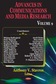 Title: Advances in Communications and Media Research. Volume 09, Author: Anthony V. Stavros