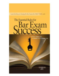 Title: The Essential Rules for Bar Exam Success, Author: Steve Friedland