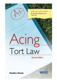 Title: Acing Tort Law, Author: Shubha Ghosh