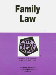 Title: Family Law in a Nutshell, 5th, Author: Harry Krause