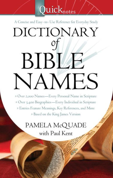 QuickNotes Dictionary of Bible Names