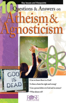 10 Qa On Atheism And Agnosticismnook Book - 