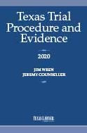 Title: Texas Trial Procedure and Evidence 2020, Author: Jim Wren