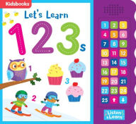 Title: 27-Button Sound Book Let's Learn 123s, Author: Kidsbooks Publishing